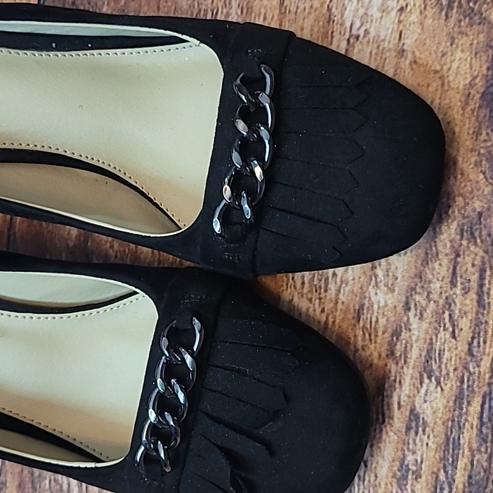 Cato Block Fringe Heel - Picture 3 of 8